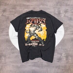 Magic The Gathering  Karn Graphic The Great Creator Japanese Black T-Shirt